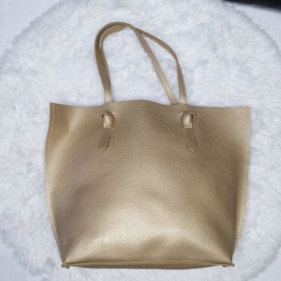 Macy's Gold Tote Bag - Picture 2 of 7